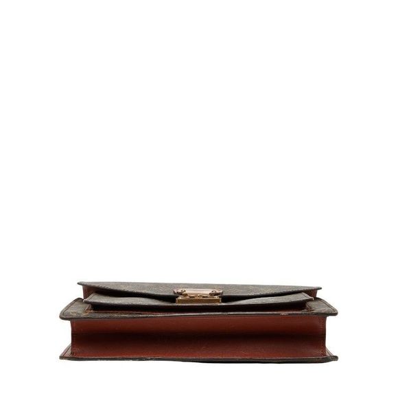 Louis Vuitton Monogram Monceau 28 Handbag Shoulder Bag 2WAY M51185 Brown PVC - Picture 3 of 10